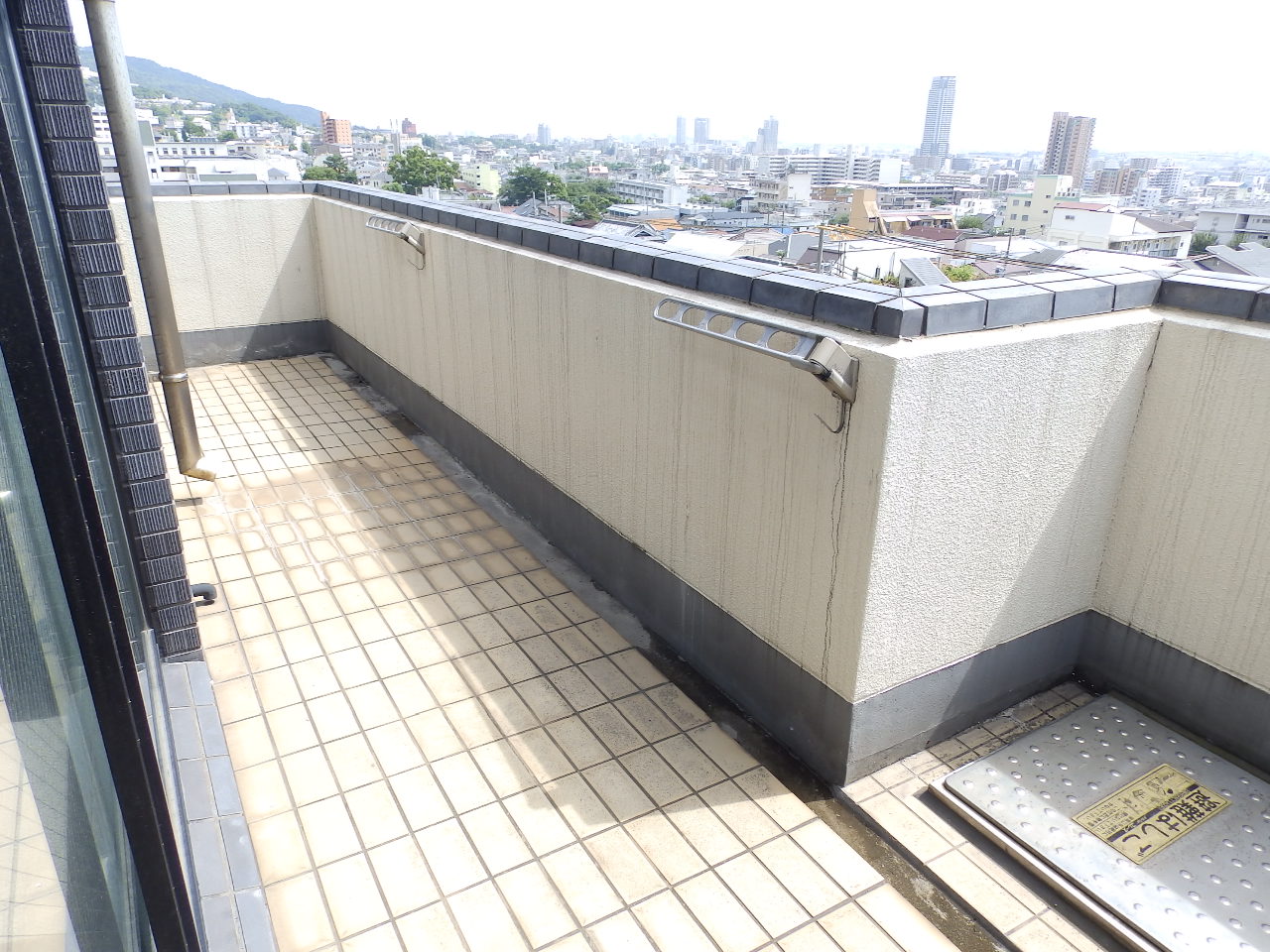 バルコニー　南向き