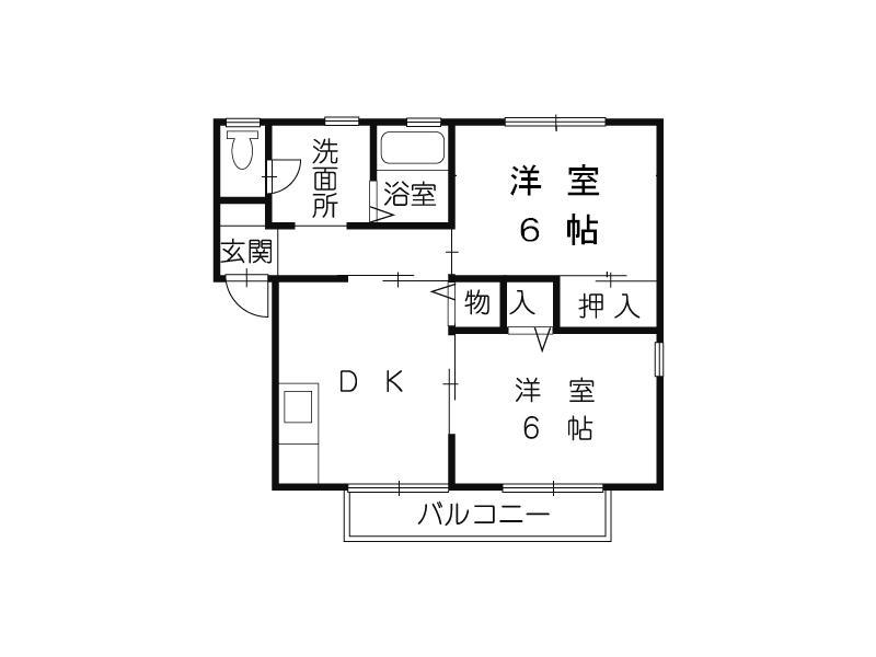 サンビレッジの間取り