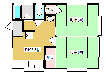 ドルフィン松島の間取り