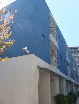 新宿区喜久井町のマンションの建物外観