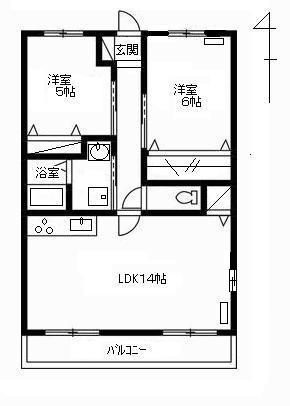 エクセル光が丘の間取り