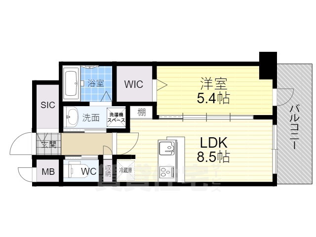 エールグラン豊中本町の間取り