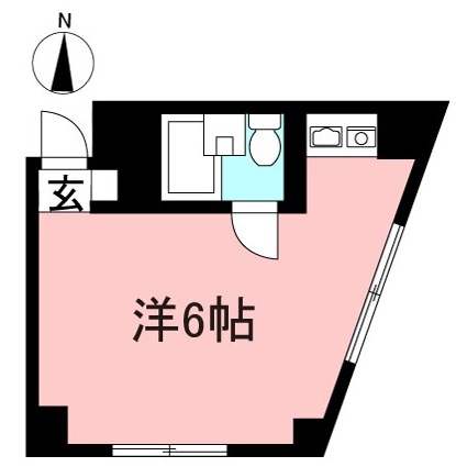 ユーハ上北沢マンションの間取り