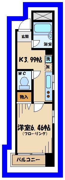 【Ｄ１中河原の間取り】