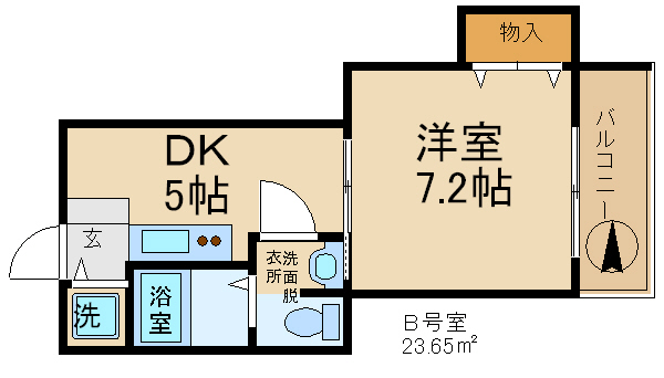 森小路矢野マンションの間取り