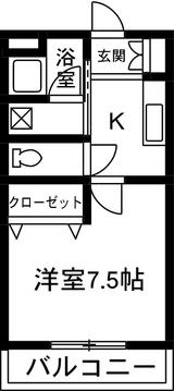 ハイツポラリスの間取り