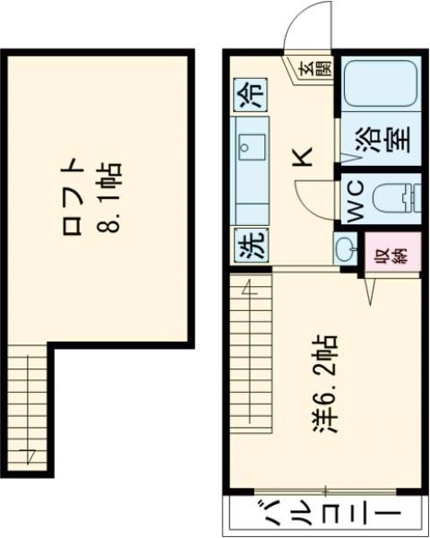 シャトレ南荻窪の間取り