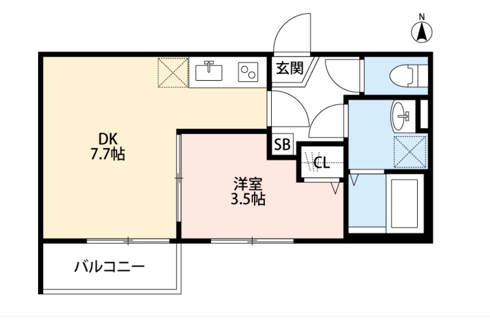 【T.Aさいたま市北区大成町4丁目IIIB棟の間取り】