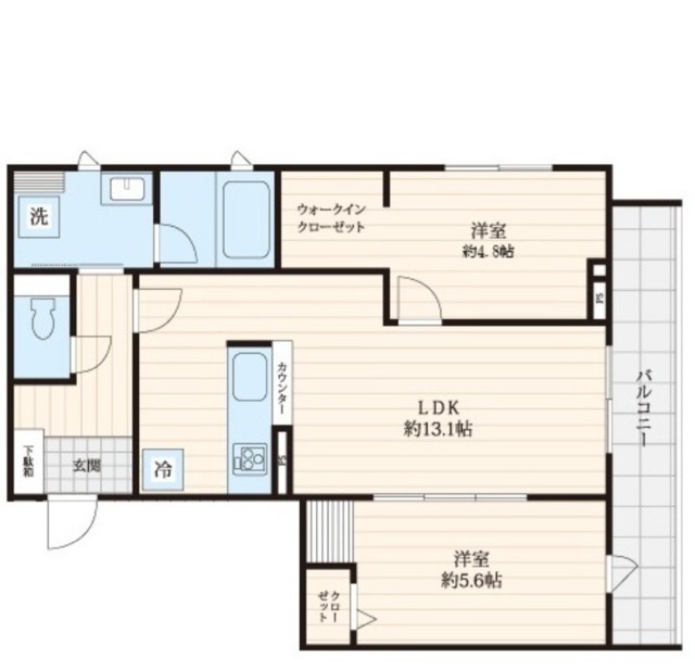 （仮称）荻窪4丁目マンションの間取り