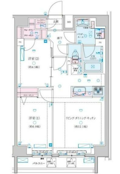 GENOVIA新子安の間取り