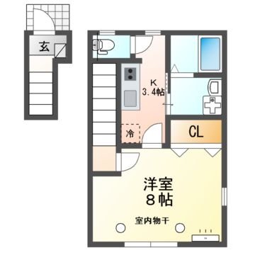 グランドパレス御所橋　IIIの間取り