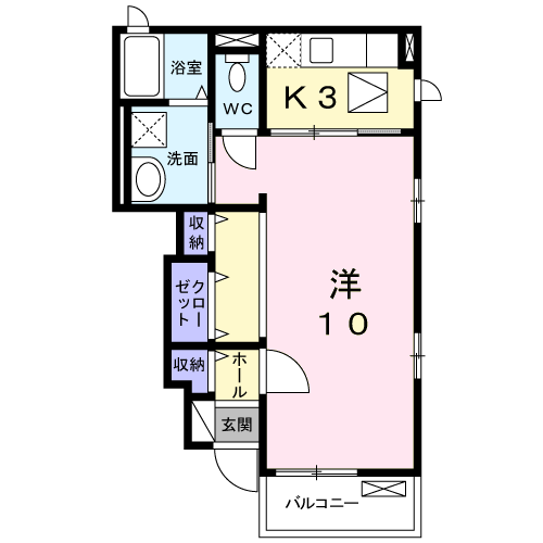 ダンドリオンの間取り