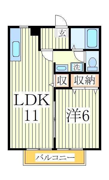 サンモール木下の間取り