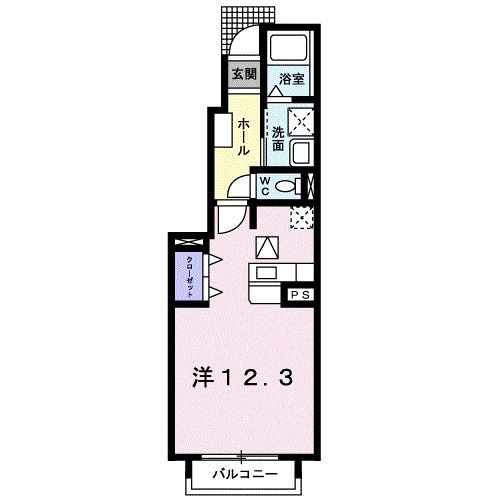 ビレッジ　ハイマウンテン　Ｃの間取り