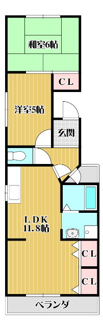 白井マンションの間取り