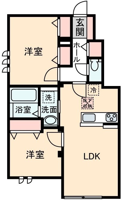 ＳＩＥＲＡの間取り