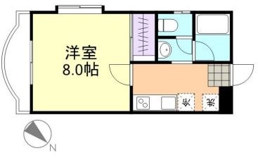 【倉敷市連島中央のマンションの間取り】