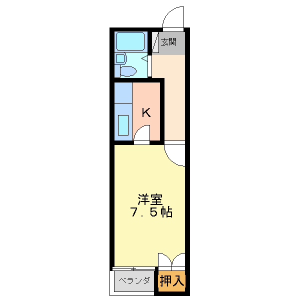 スプレンダーの間取り