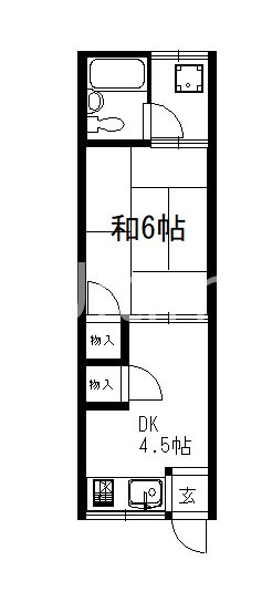 ひさみ荘の間取り