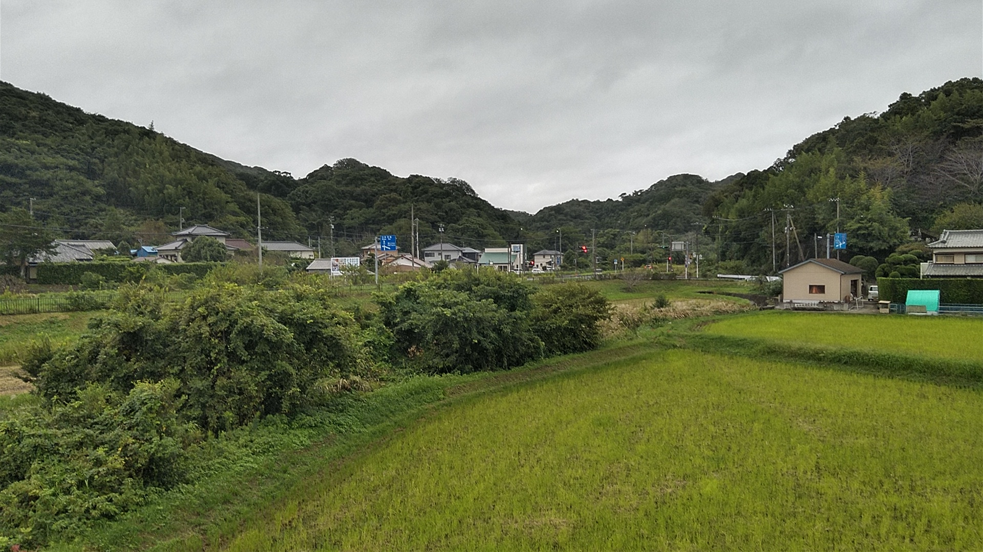 【館山市下真倉のアパートの眺望】