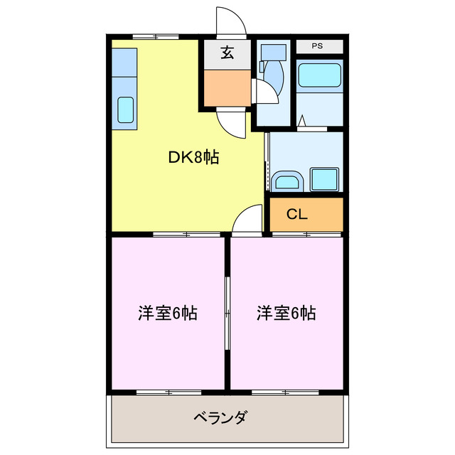 プリムローズの間取り