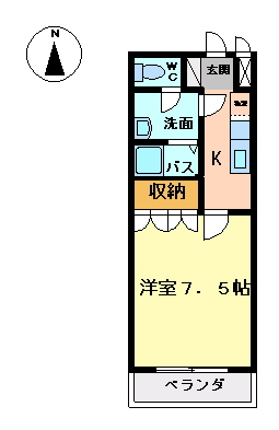 グローリーIの間取り