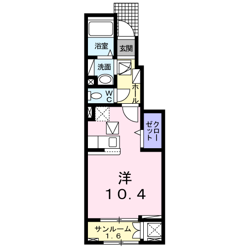 アゼリアの間取り