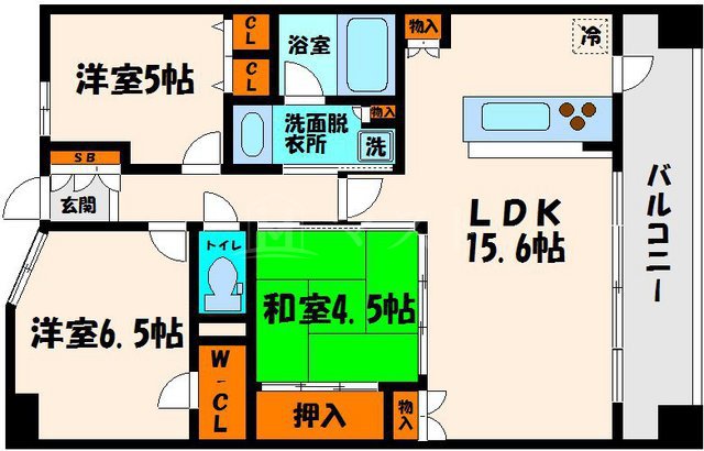 グランアッシュ野江の間取り