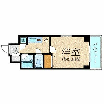 パレステュディオ信濃町の間取り