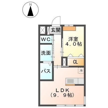 クラージュKoMeTaKeの間取り