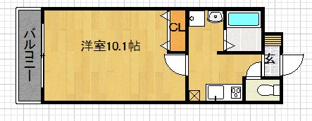 新町館の間取り