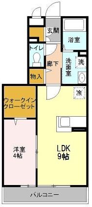 アルトテラ柴又の間取り