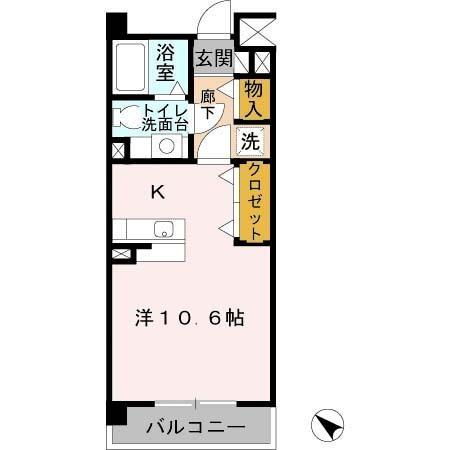 【エスタシオン高石の間取り】