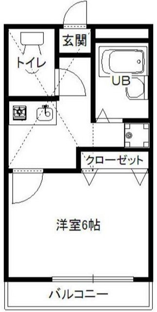 ハイツ市川の間取り