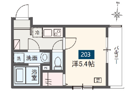 MELDIA八千代台北１丁目B10の間取り