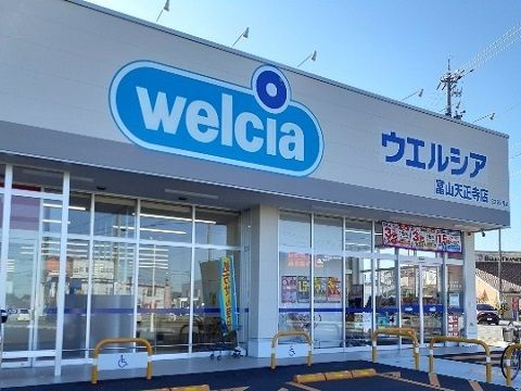 ドラックストア　ウエルシア富山天正寺店（ドラッグストア）まで600m