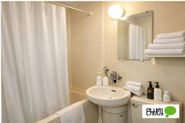 バス・シャワールーム　家具の設置イメージ