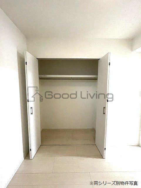 収納　大きな荷物も問題なし