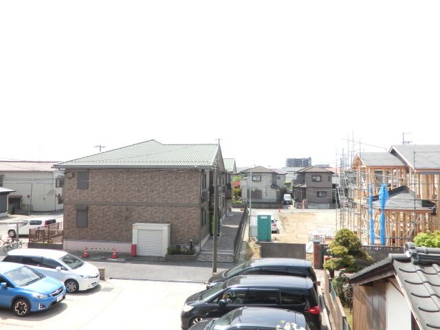 眺望　2階からの景色です