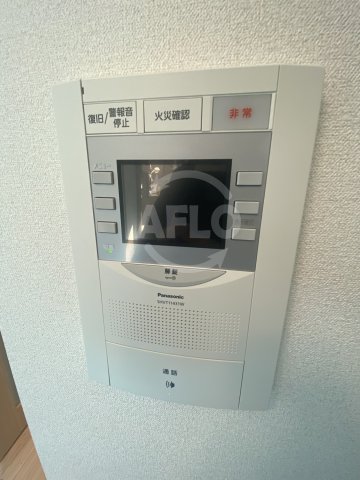 セキュリティ　プレサンス立売堀ベルヴィル　TV付きモニターフォン