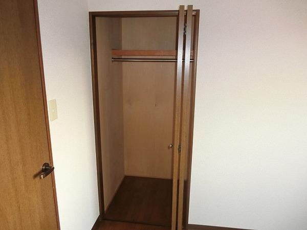 収納　クローゼット！