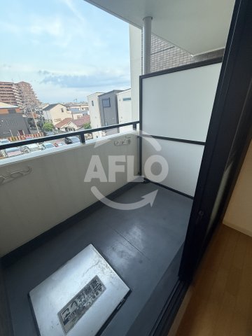 バルコニー　万代東マンション　バルコニー