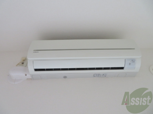 その他設備　エアコンが設置してありますので、寒暖対策もばっちり。