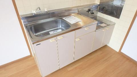 キッチン　２口ガスコンロが置ける流し台♪（イメージ）