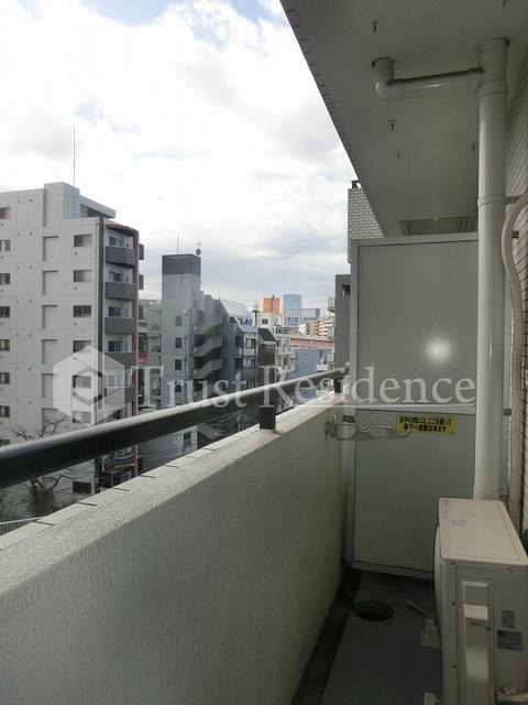 バルコニー　広々としたバルコニーです