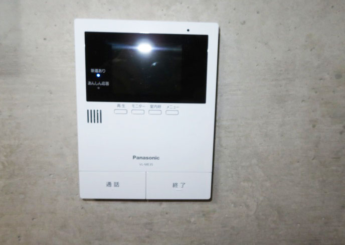 セキュリティ　※別部屋参考写真