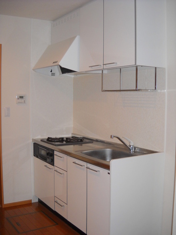 キッチン　★グリル付２口ガスシステムキッチン★