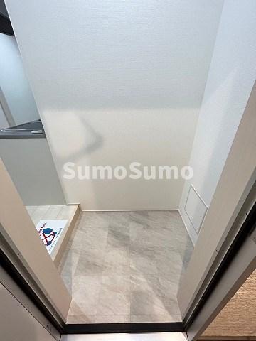 玄関　収納もある玄関です