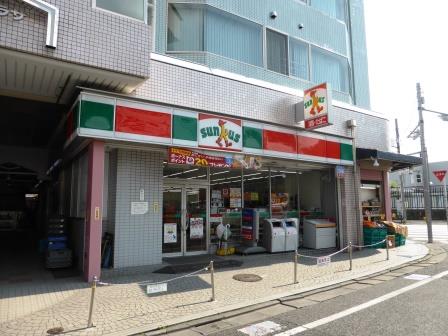コンビニ　サンクス 代田橋店（コンビニ）まで188m