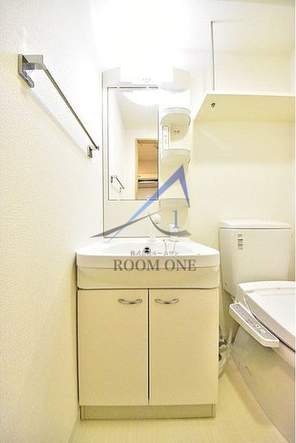 洗面設備　洗面台です。